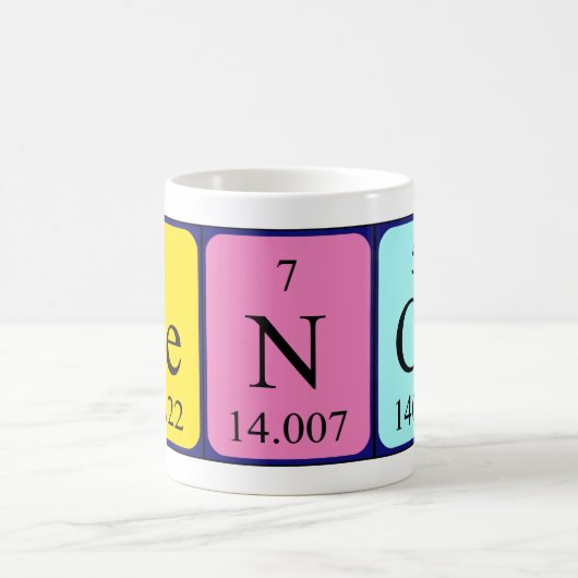 Bence Periodenname Tasse (Mittel)