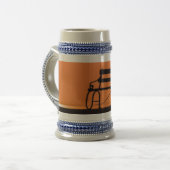 Bench for Us 22 oz Stein Bierglas (Vorderseite Links)