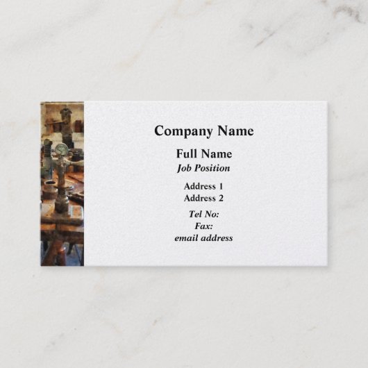 Bench in Dental Labrador - Platinum Visitenkarte (Vorderseite)