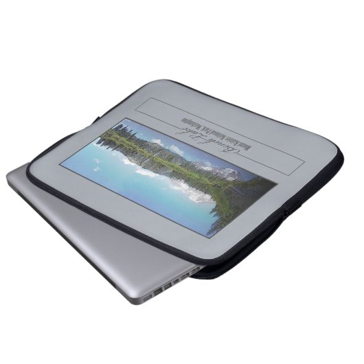Bench Lake Laptopschutzhülle (Vorne Knopf)