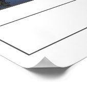 Bench Lake Poster (Ecke)