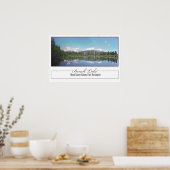 Bench Lake Poster (Küche)