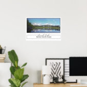 Bench Lake Poster (Heimbüro)