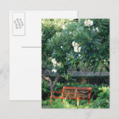 Bench Postkarte (Vorne/Hinten)