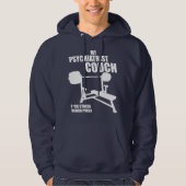 Bench Press - My Psychiatrist Couch - Bodybuilding Hoodie (Vorderseite)