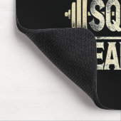 Bench Squat Deadlift Barbell Bodybuilding Mousepad (Ecke)