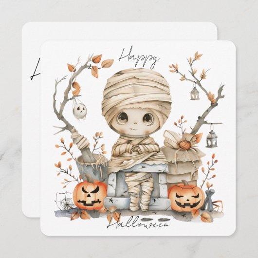 Benchbound Boo - Mummy in Lantern Grove (Vorne/Hinten)