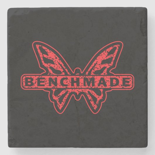 Benchmade Knicks Fahrenheit Feuermänner Butterfly  Steinuntersetzer (Vorderseite)