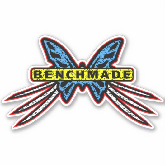 Benchmade Knife Butterfly Classic Wolverine Claws Aufkleber (Vorderseite)