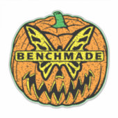 Benchmade Knives Halloween Pumpkin Taktik Aufkleber (Vorderseite)