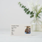 Bench's Dental Labrador Visitenkarte (Stehend Vorderseite)