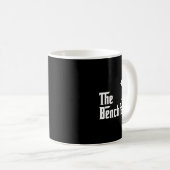 Benchvater Bodybuilding Gym Bro Funny Bench P Kaffeetasse (VorderseiteRechts)