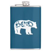 Bend Bear Flachmann (Vorderseite)