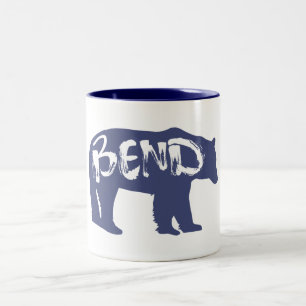 Bend Bear Zweifarbige Tasse
