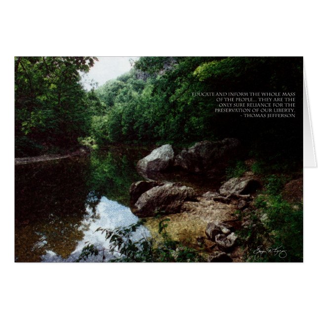 Bend in Baker - Jefferson Bildung Poster (Vorderseite (Horizontal))