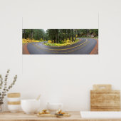 Bend in der Straße Inspiration Poster (Küche)