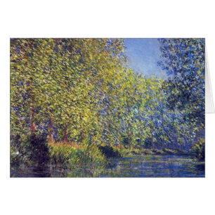 Bend in Epte River bei Giverny von Claude Monet