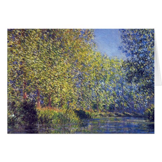 Bend in Epte River bei Giverny von Claude Monet (Vorderseite (Horizontal))