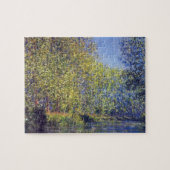 Bend in Epte River bei Giverny von Claude Monet Puzzle (Horizontal)