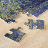 Bend in Epte River bei Giverny von Claude Monet Puzzle (Seite)