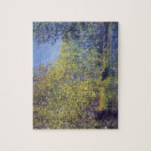 Bend in Epte River bei Giverny von Claude Monet Puzzle (Vertikal)