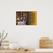 Bend in the Road, drucken Poster (Küche)