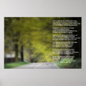 Bend in the Road Poster (Vorne)