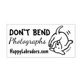 Bend Labrador Kautschuk Briefmarke nicht Gummistempel