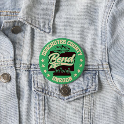 Bend, Oregon Button (Beispiel)
