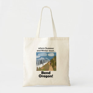 Bend Oregon Dual Season Vibe Wochenendausflug Tragetasche