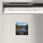 Bend Oregon High Desert & Cascade Trails 🗺️ Magnet (In Situ (Geschirrspüler))