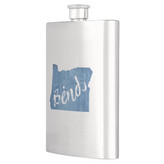 Bend, Oregon-Holzkörner Flachmann (Links)