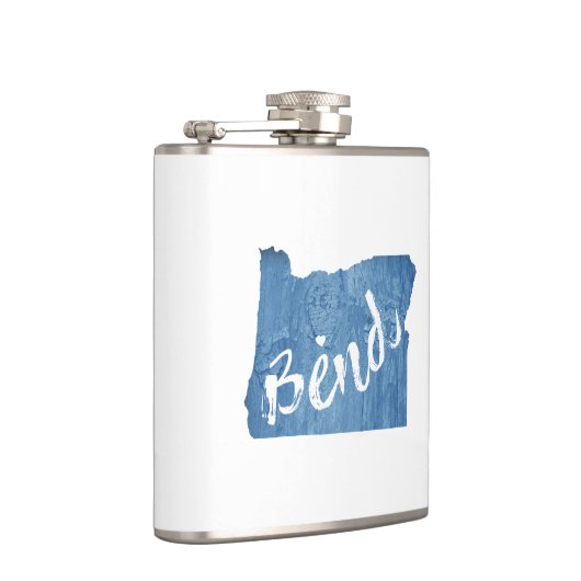 Bend, Oregon-Holzkörner Flachmann (Rechts)