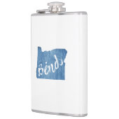 Bend, Oregon-Holzkörner Flachmann (Links)