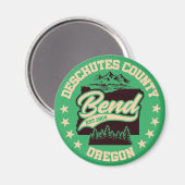 Bend, Oregon Magnet (Vorderseite/Rückseite)