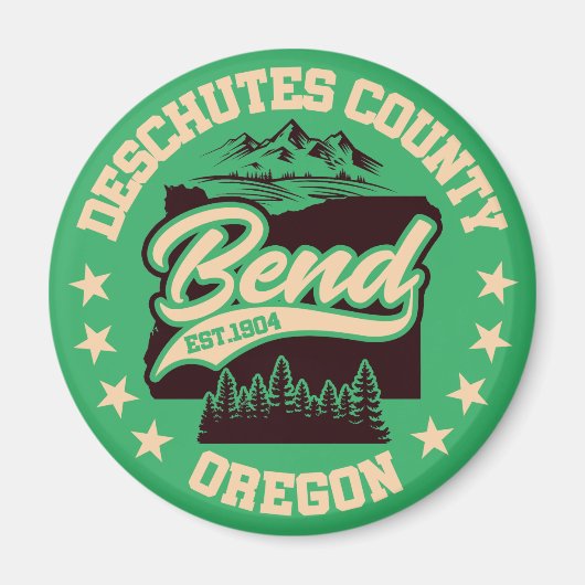 Bend, Oregon Magnet (Vorne)