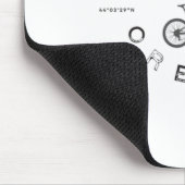 Bend Oregon Mountainbiken Mousepad (Ecke)