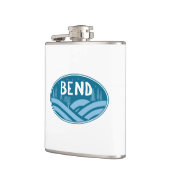 Bend Oregon Outdoor Flachmann (Links)