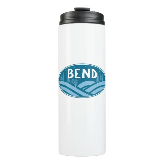 Bend Oregon Outdoor Thermosbecher (Vorderseite)