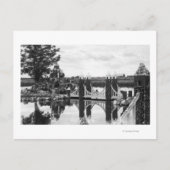 Bend, Oregon Petersons Rock Garden Fotograf Postkarte (Vorderseite)