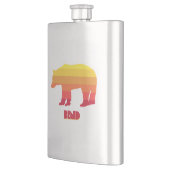 Bend Oregon Rainbow Bear Flachmann (Links)