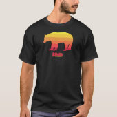 Bend Oregon Rainbow Bear T-Shirt (Vorderseite)