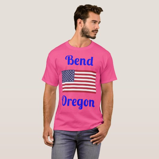 Bend Oregon - Stilvolle Prints Active T-Shirt (Vorne ganz)