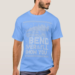 Bend Over und ich zeige Ihnen das sonnige Matching T-Shirt