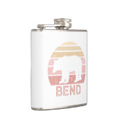 Bend Retro Bär Flachmann (Rechts)