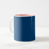 Bend Retro Bär Zweifarbige Tasse (Vorderseite Links)