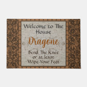 Bend the Knee Doormat Fußmatte (Vorderseite)