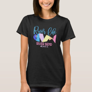 Bend Welaka Florida St Johns River Niedlich Fish T-Shirt