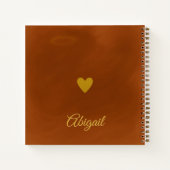 "Bendecida and Unbothered" Custom Journal Notizblock (Rückseite)