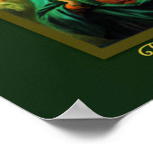 Bendicion del Hogar Jesus & Virgen Spanisches Post Poster (Ecke)